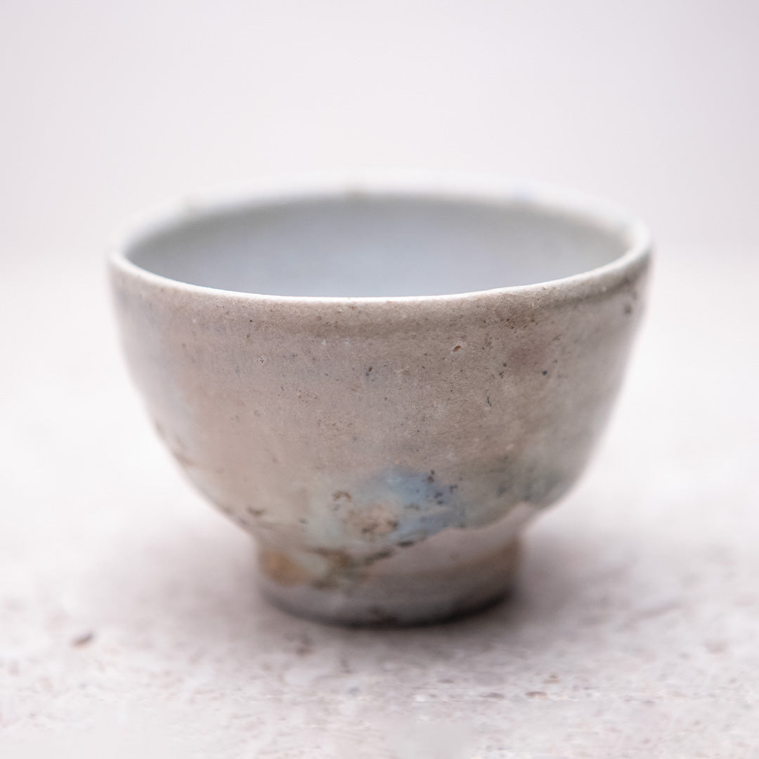 陶芸家　作家物　村山健太郎　黄唐津　盃　ぐい呑　酒器　酒盃　師　川上清美 陶芸家 作家物 村山健太郎 黄唐津 盃 ぐい呑 酒器 酒盃 師 川上清美